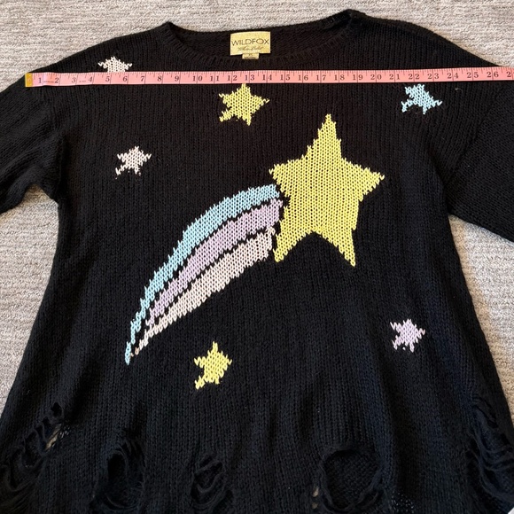 VTG Wildfox  "Shooting Star" Sweater - Picture 5 of 8